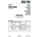 Sony DSC-P52 (serv.man7) Service Manual