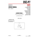 Sony DSC-P7 (serv.man8) Service Manual