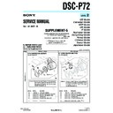 Sony DSC-P72 (serv.man13) Service Manual
