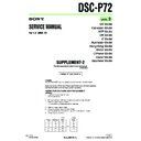 dsc-p72 (serv.man9) service manual
