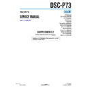 Sony DSC-P73 (serv.man8) Service Manual