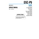 dsc-p9 (serv.man5) service manual