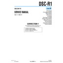 Sony DSC-R1 (serv.man13) Service Manual