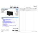 Sony DSC-RX100 (serv.man2) Service Manual