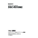 Sony DSC-RX10M2 (serv.man2) Service Manual