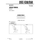 dsc-s30, dsc-s50 (serv.man11) service manual