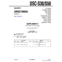 Sony DSC-S30, DSC-S50 (serv.man8) Service Manual