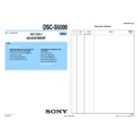 Sony DSC-S5000 (serv.man2) Service Manual