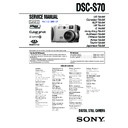 Sony DSC-S70 (serv.man2) Service Manual