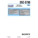 Sony DSC-S780 (serv.man2) Service Manual