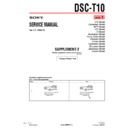 Sony DSC-T10 (serv.man8) Service Manual