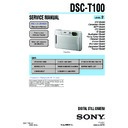 Sony DSC-T100 (serv.man2) Service Manual