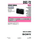 Sony DSC-T2 (serv.man3) Service Manual