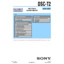 Sony DSC-T2 (serv.man4) Service Manual