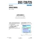 dsc-t20, dsc-t25 (serv.man2) service manual