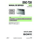 dsc-t20 service manual