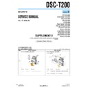 Sony DSC-T200 (serv.man7) Service Manual