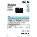 Sony DSC-T3, DSC-T33 (serv.man2) Service Manual