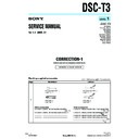 Sony DSC-T3, DSC-T33 (serv.man9) Service Manual