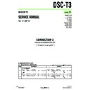 Sony DSC-T3 (serv.man4) Service Manual