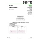Sony DSC-T30 (serv.man9) Service Manual