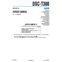 Sony DSC-T300 (serv.man6) Service Manual