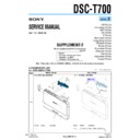 Sony DSC-T700 (serv.man5) Service Manual