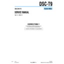 Sony DSC-T9 (serv.man12) Service Manual