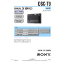Sony DSC-T9 (serv.man14) Service Manual