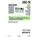 Sony DSC-T9 Service Manual