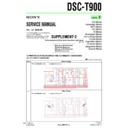 Sony DSC-T900 (serv.man6) Service Manual