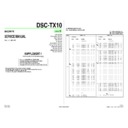 Sony DSC-TX10 (serv.man5) Service Manual