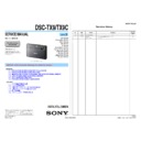 Sony DSC-TX9 (serv.man2) Service Manual