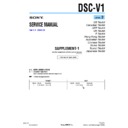 Sony DSC-V1 (serv.man5) Service Manual