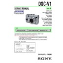 Sony DSC-V1 Service Manual