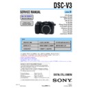 Sony DSC-V3 (serv.man2) Service Manual
