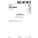 Sony DSC-W1, DSC-W12 (serv.man8) Service Manual