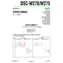 dsc-w270, dsc-w275 (serv.man5) service manual
