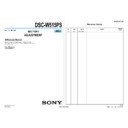 Sony DSC-W515PS (serv.man2) Service Manual
