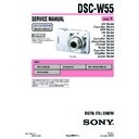 dsc-w55 (serv.man3) service manual