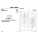 Sony DSC-W580 (serv.man4) Service Manual
