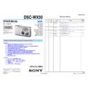 Sony DSC-WX50 (serv.man2) Service Manual