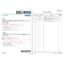 Sony DSC-WX50 (serv.man3) Service Manual