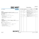 dsc-wx7 (serv.man3) service manual