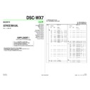 Sony DSC-WX7 (serv.man4) Service Manual