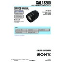 Sony DSLR-A200H (serv.man2) Service Manual