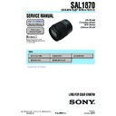 Sony DSLR-A300K (serv.man2) Service Manual
