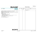 Sony DSLR-A390Y Service Manual