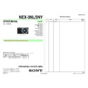 Sony NEX-3N, NEX-3NL, NEX-3NY Service Manual