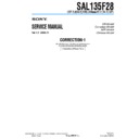 Sony SAL135F28 (serv.man3) Service Manual